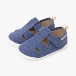 Sandalias barefoot lona cangrejera niño
