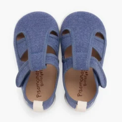 Sandalias barefoot lona cangrejera niño