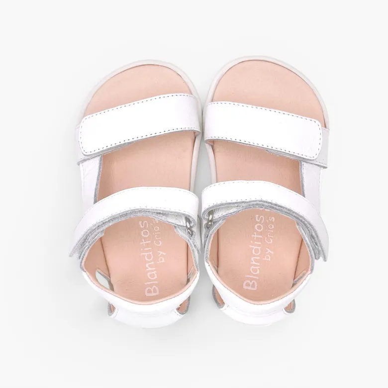 Sandalias barefoot primeros pasos tira lateral