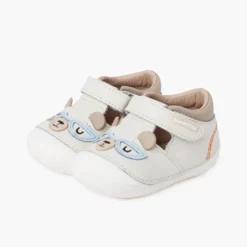 Sandalias bebé niña suela flexible osito