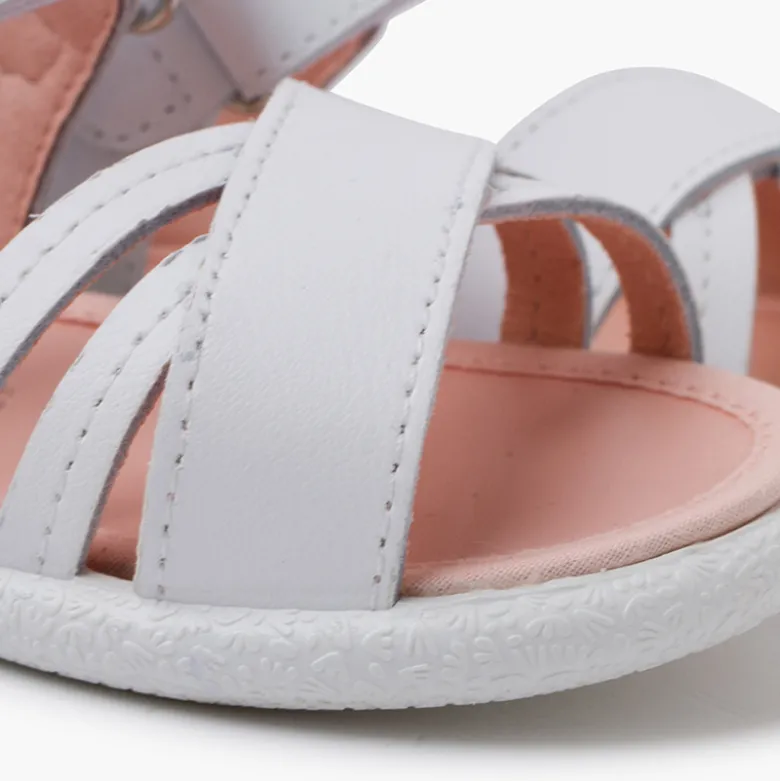 Sandalias bebé niña tiras cruzadas