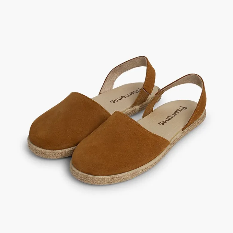 Sandalias Cerradas Mujer y Niña Serraje