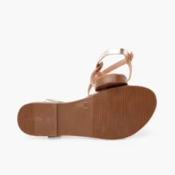 Sandalias dedo tiras finas niña y mujer