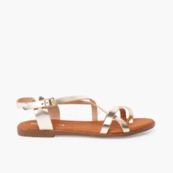 Sandalias dedo tiras finas niña y mujer