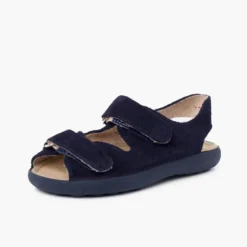 Sandalias unisex serraje tiras frontales adherentes