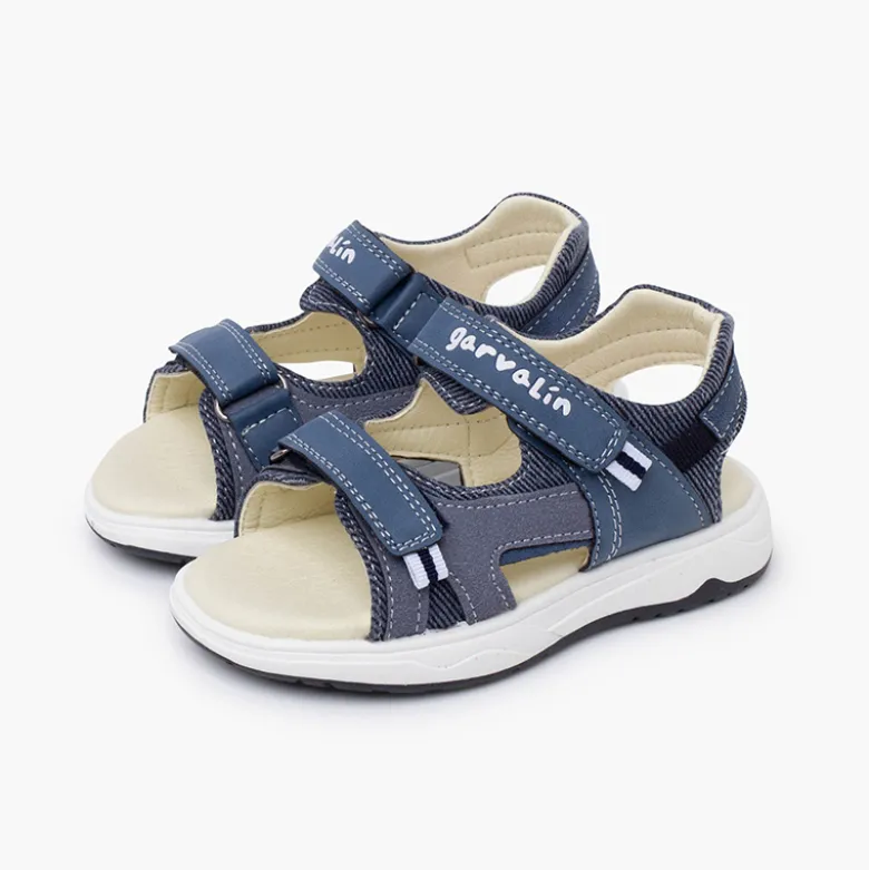 Sandalias unisex tipo trekking cierre adherente