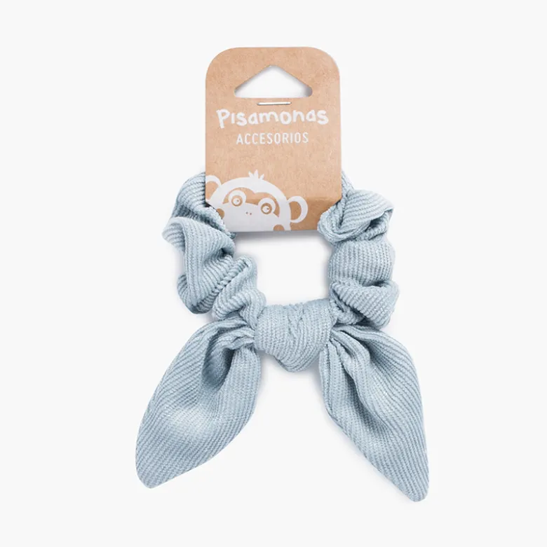 Scrunchie coletero micropana glitter con lazo