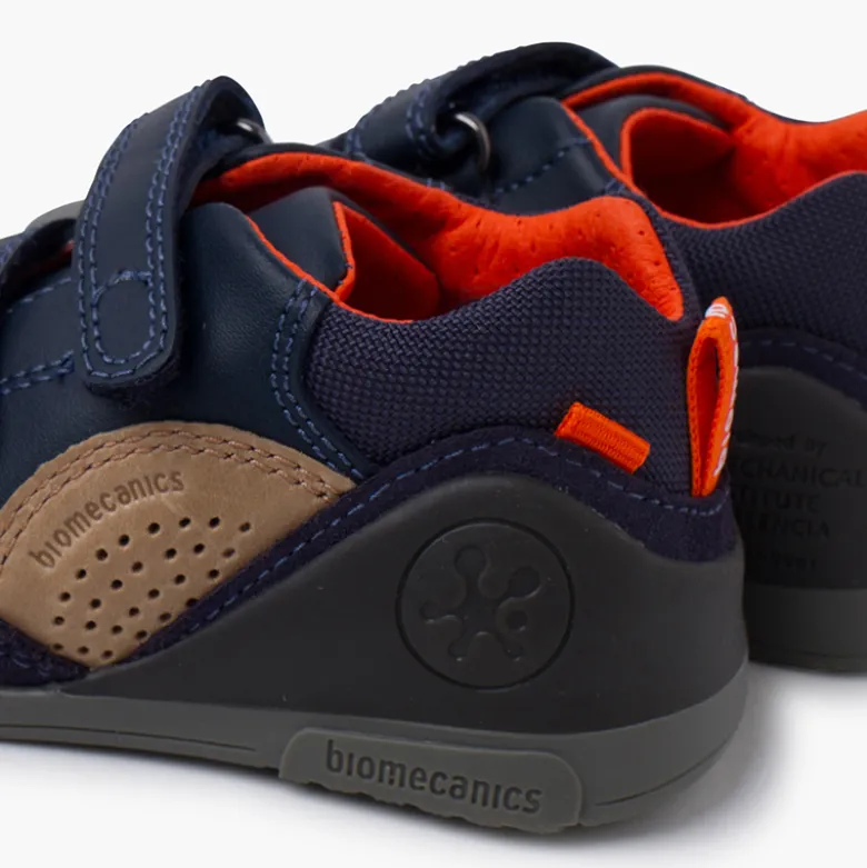 Sneakers Biomecanics piel y serraje