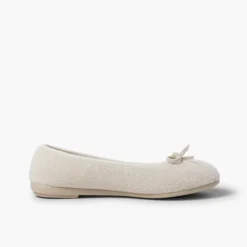 Zapatilla casa bailarina rizo toalla