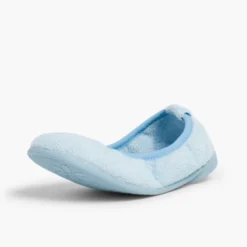 Zapatilla Casa Niña Rizo Toalla Bailarina
