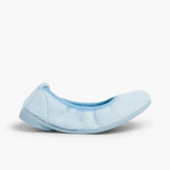 Zapatilla Casa Niña Rizo Toalla Bailarina