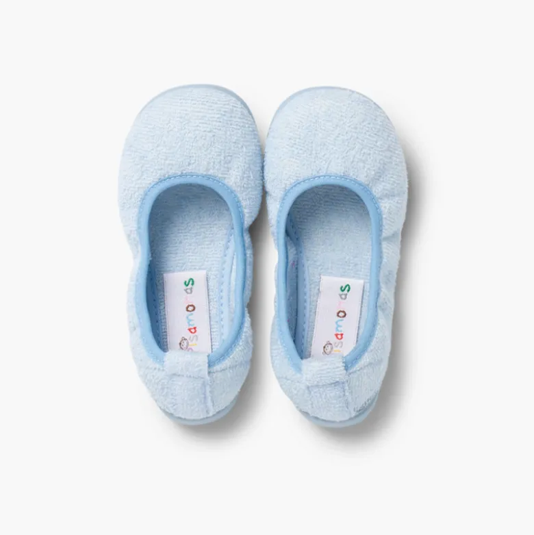Zapatilla Casa Niña Rizo Toalla Bailarina