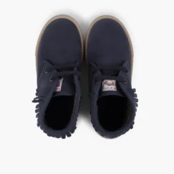 Zapatillas altas con flecos para niños