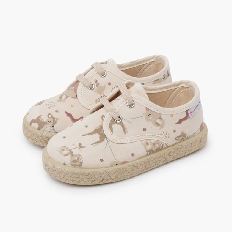 Zapatillas animales suela alpargata