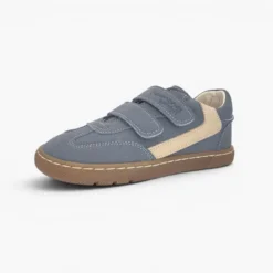 Zapatillas barefoot efecto nobuck adorno lateral