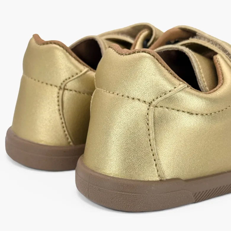 Zapatillas barefoot efecto piel metalizadas