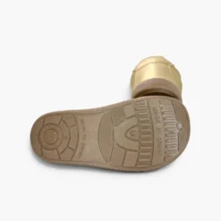 Zapatillas barefoot efecto piel metalizadas