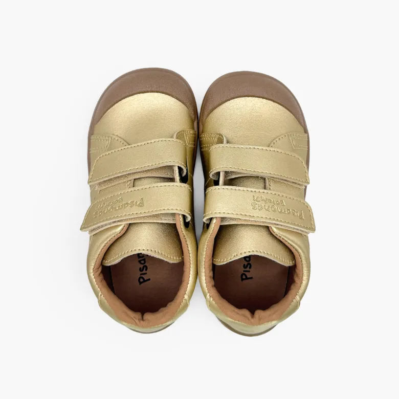 Zapatillas barefoot efecto piel metalizadas