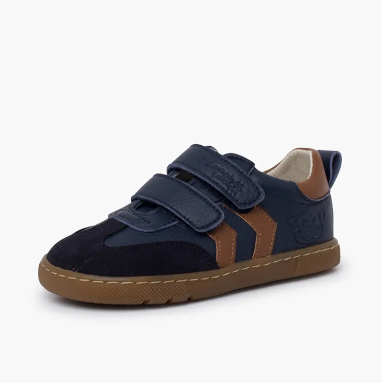 Zapatillas barefoot niños bandas laterales