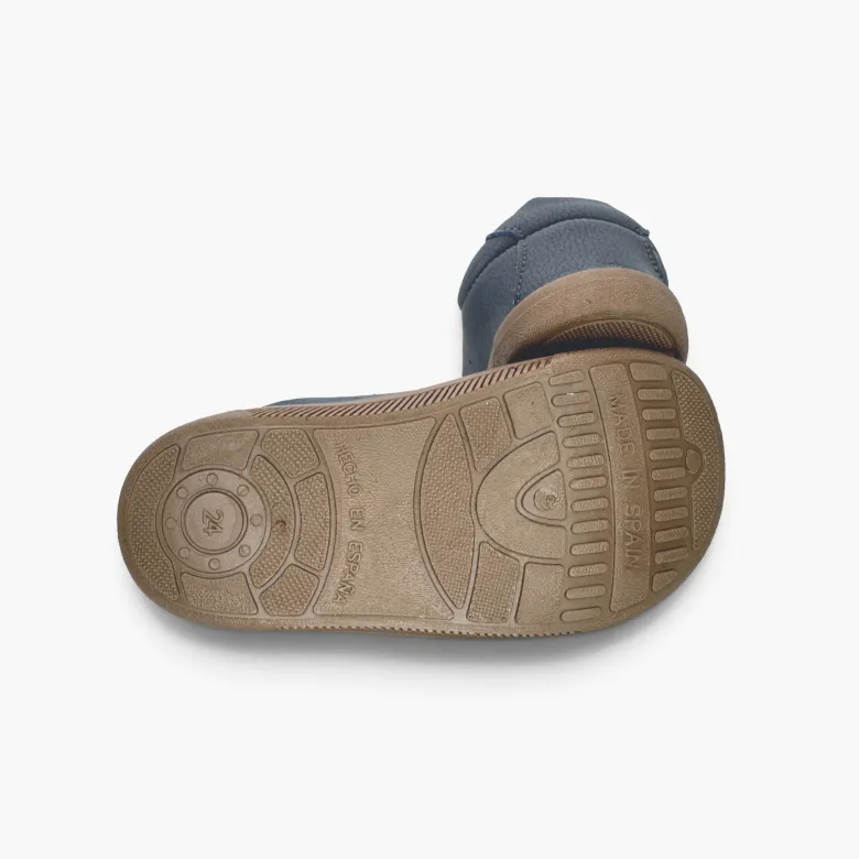 Zapatillas blanditas barefoot efecto nobuck