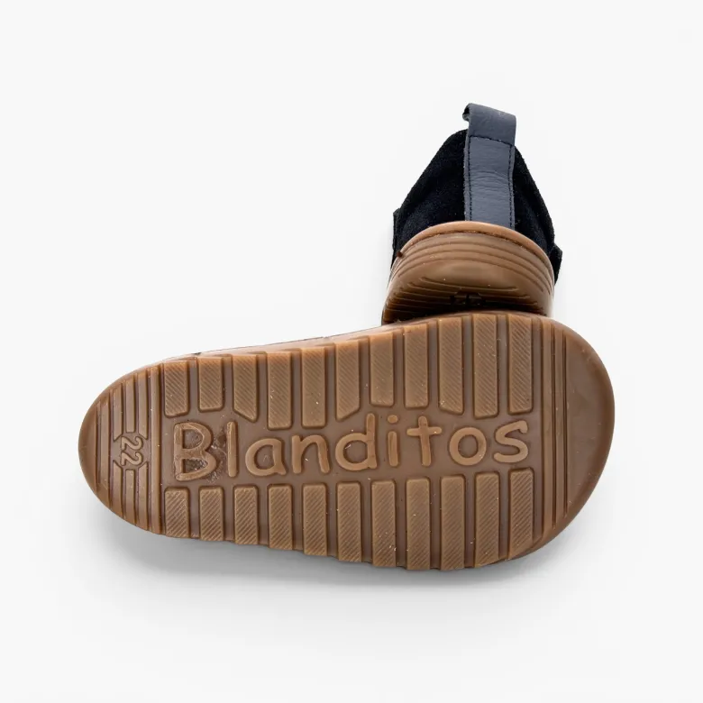Zapatillas Blanditos serraje cierre combinado primeros pasos