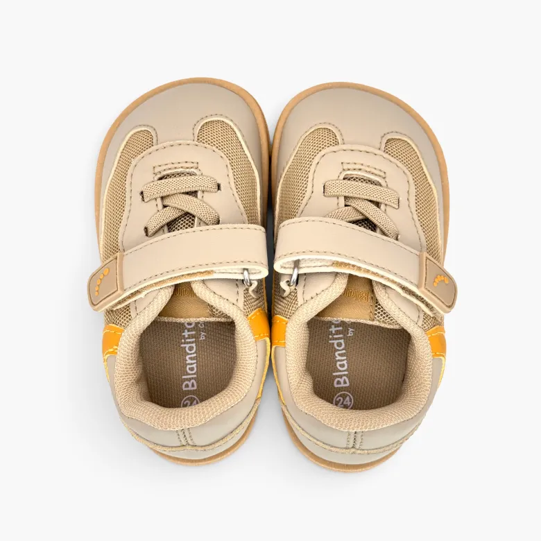 Zapatillas Blanditos suela plana colores combinados
