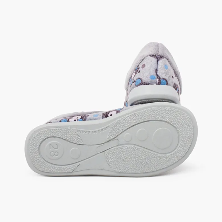 Zapatillas casa babuchas ajustables ratones