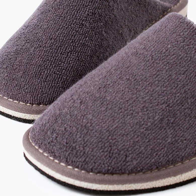 Zapatillas casa cerradas toalla niño