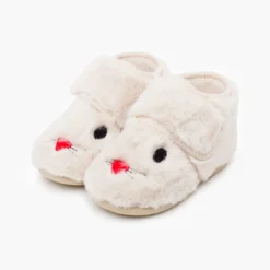 Zapatillas casa conejito pelo suave