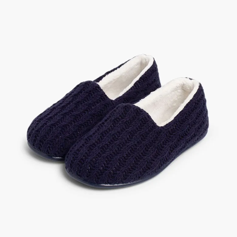 Zapatillas Casa Niños Tipo Lana