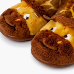 Zapatillas casa pelito jirafa