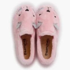 Zapatillas casa pelo suave gatito