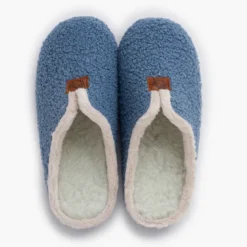 Zapatillas casa zueco borreguito