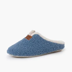 Zapatillas casa zueco borreguito