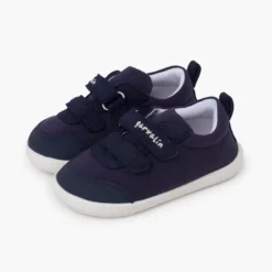 Zapatillas lona soft doble tira adherente