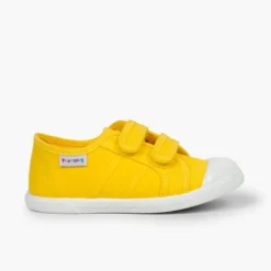 Zapatillas Niños Lona Tiras adherentes