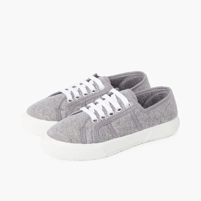 Zapatillas tejido punto orgánico
