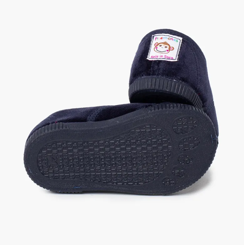 Zapatillas terciopelo barefoot sin cordones
