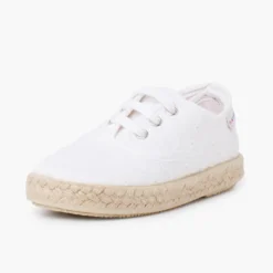Zapatillas Tipo Alpargatas Tela Bordado Suizo