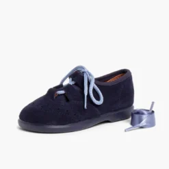 Zapato Inglés Niños en Serraje