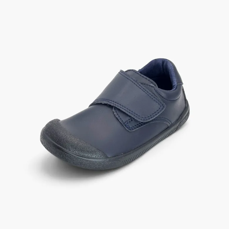 Zapatos barefoot colegiales puntera goma