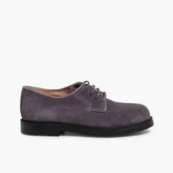 Zapatos blucher de serraje