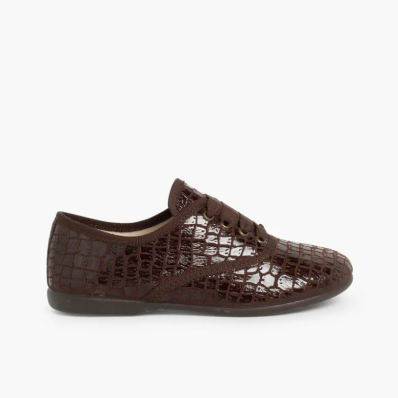 Zapatos Blucher Mujer y Niña Coco