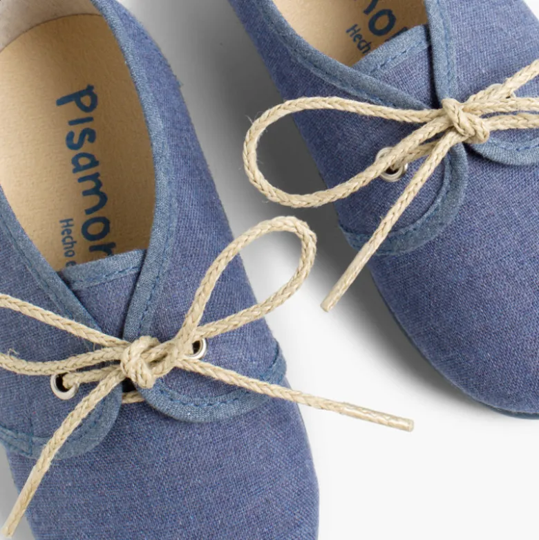 Zapatos Blucher Niños Lona