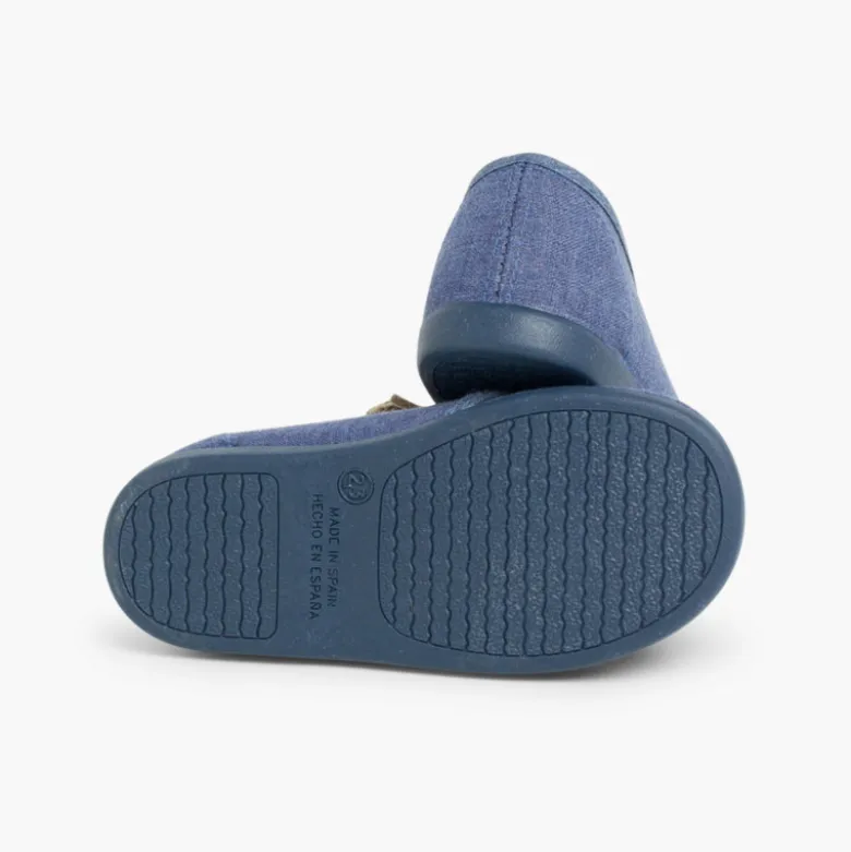 Zapatos Blucher Niños Lona