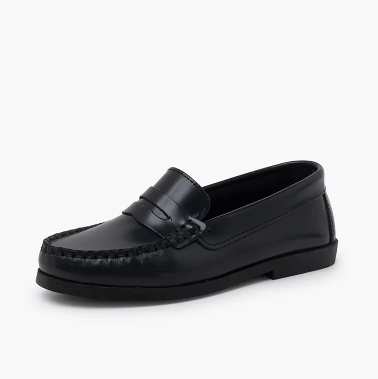 Zapatos castellanos napa blanda antifaz