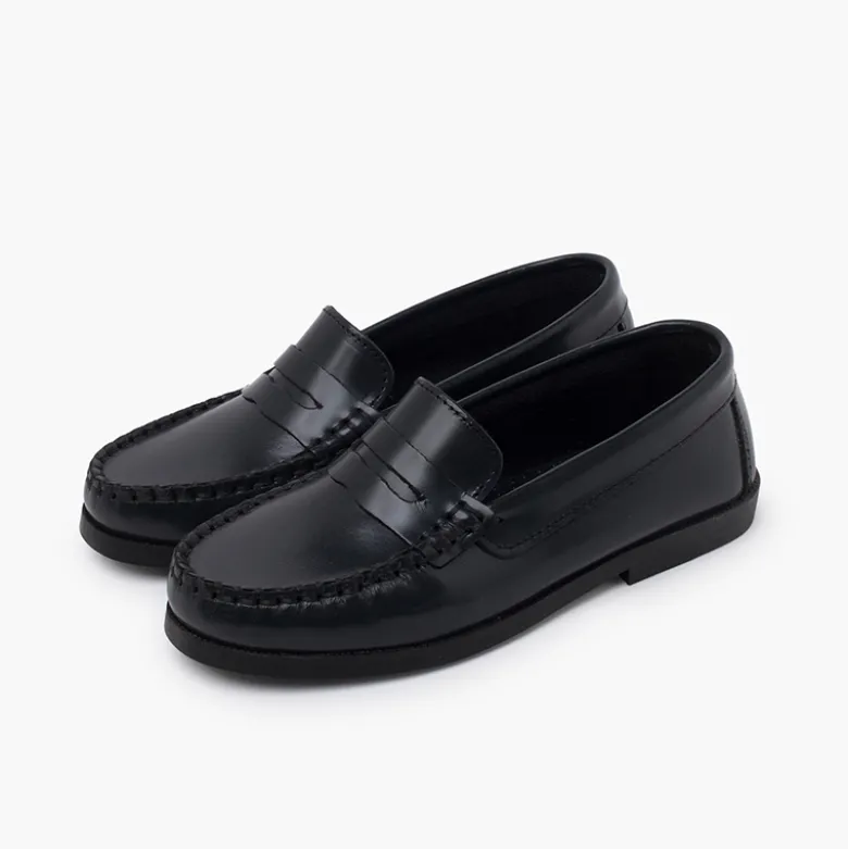 Zapatos castellanos napa blanda antifaz