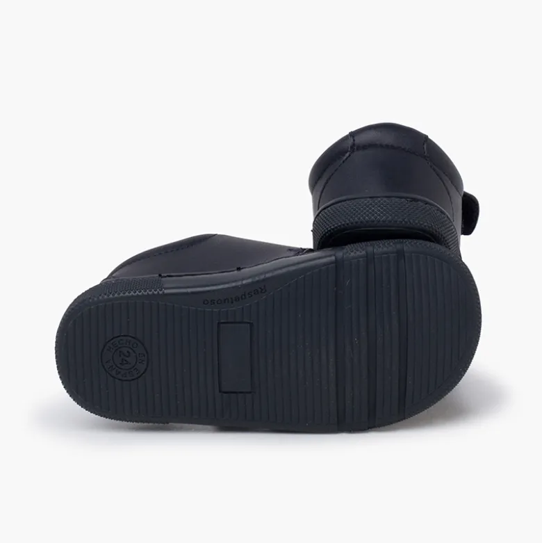 Zapatos colegiales barefoot puntera reforzada