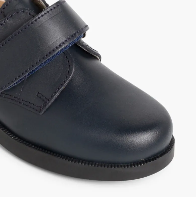 Zapatos Colegiales Escolares Niño tira adherente