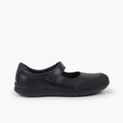 Zapatos Colegiales Lavables Niña Merceditas Puntera Reforzada